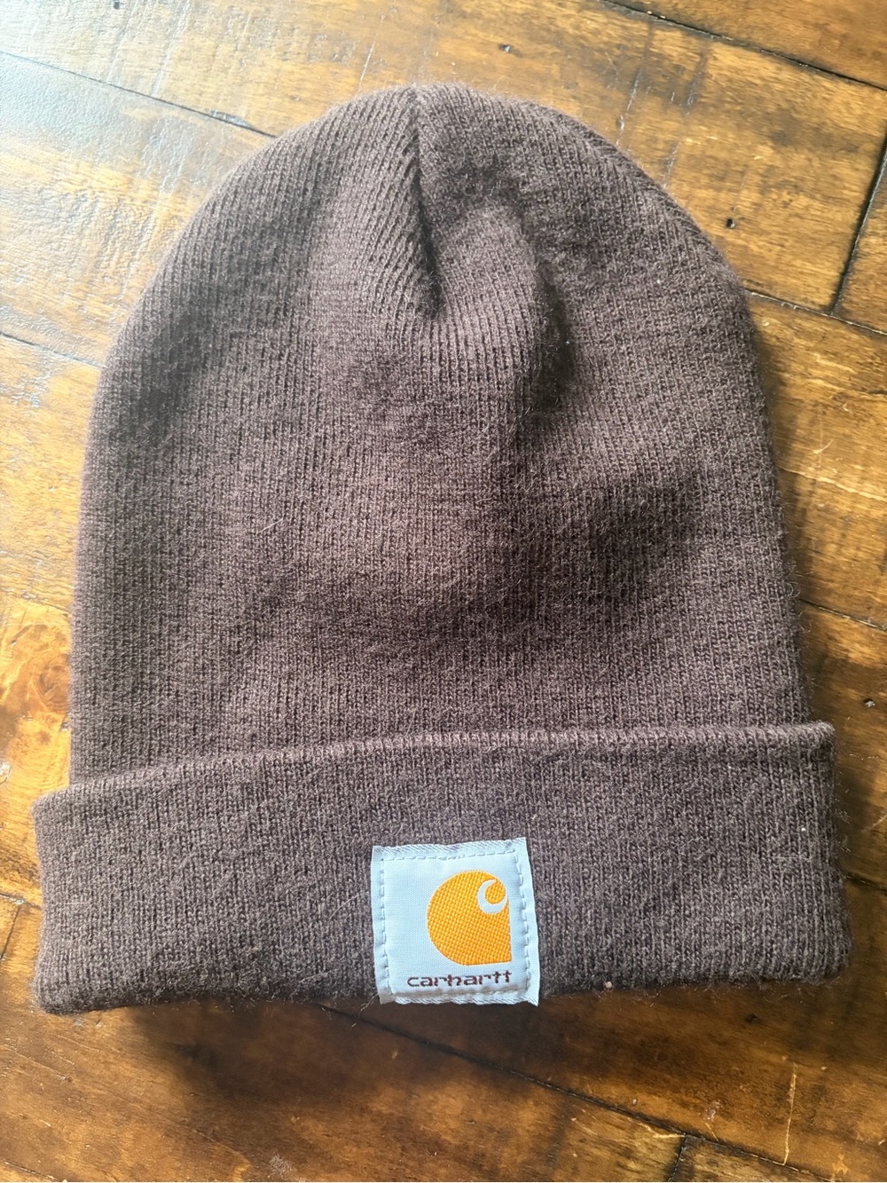Carhartt Chocolate Brown Cuffed Beanie